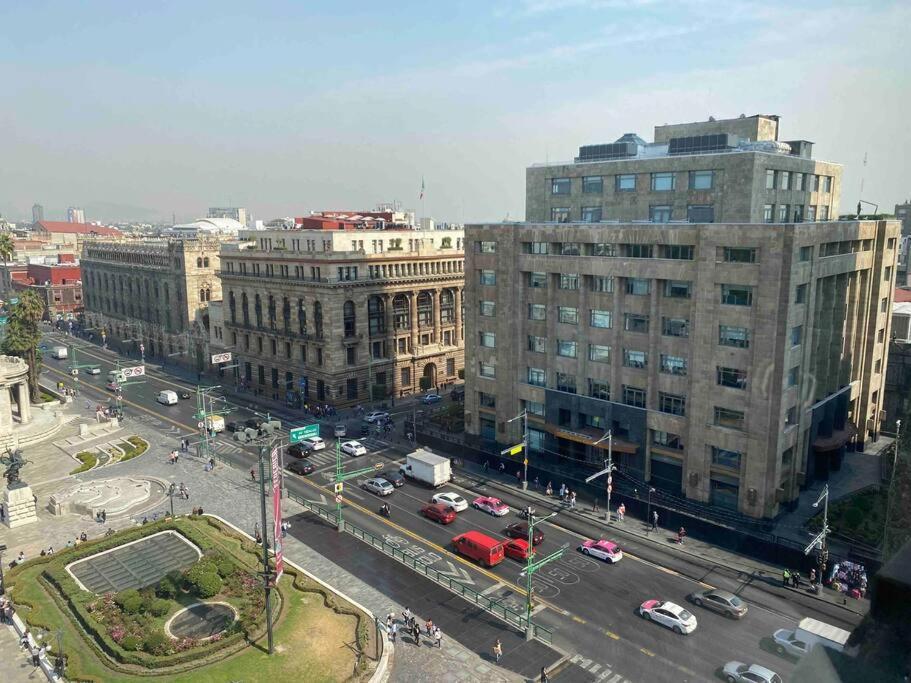 Ferienwohnung Downtown Depto Con Terraza Privada Mexiko-Stadt Exterior foto