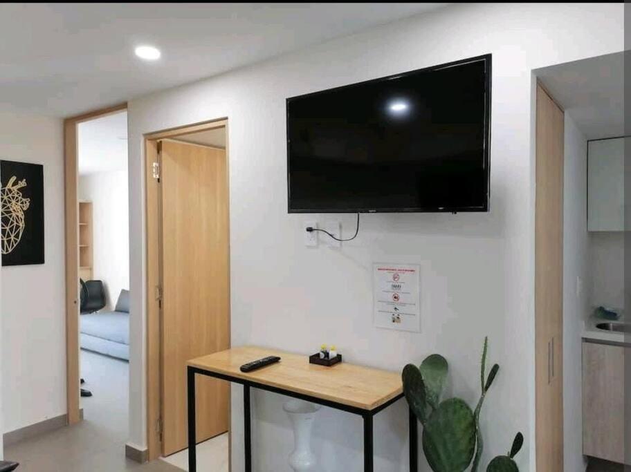 Ferienwohnung Downtown Depto Con Terraza Privada Mexiko-Stadt Exterior foto